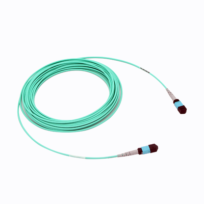 Wielomodowy 3,0 mm kabel krosowy MPO MTP 10 gigabitowy kabel światłowodowy Dostosowane długości