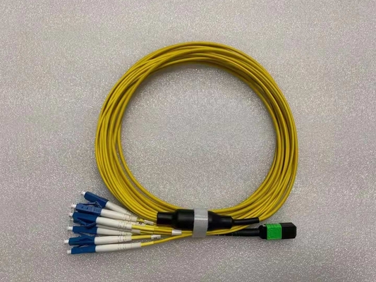 12-żyłowy wielomodowy kabel krosowy MPO MTP Kabel Mtp do Lc Low Loss