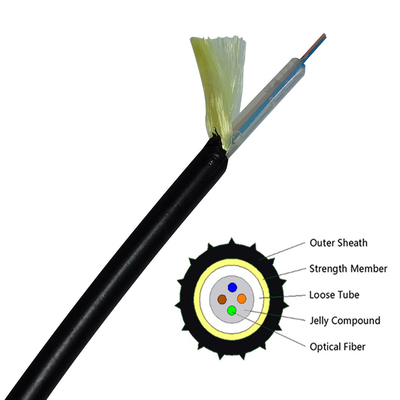 ROHS GCYFXTY Super Micro Fiber Optic Cable / Air Blowed Fiber Optic Cable