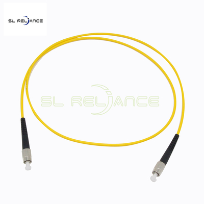 CE ROHS 3m jednomodowy dwustronny kabel krosowy, kabel światłowodowy Fc do Fc