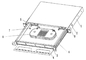 19-calowa szafka światłowodowa 1U 48-portowa 96-rdzeniowa LC do centrum danych