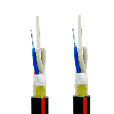 Kurtka PE / AT G652D Cały dielektryczny samonośny kabel światłowodowy 48-żyłowy