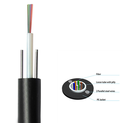 GYXY Niezbrojony kabel światłowodowy Unitube FTTH Drop 1-24 rdzeń