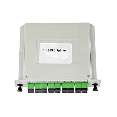 Rozdzielacz światłowodowy PLC o niskim PDL 1x12 SC APC ABS Typ skrzynki jednomodowej
