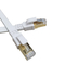7 * 0,12 mm płaskie miedziane kable krosowe 40 Gb / s 26AWG SSTP Cat 8 Patch Cable