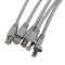 28awg miedziane przewody krosowe 4 para ekranowany kabel połączeniowy FTP Cat5e