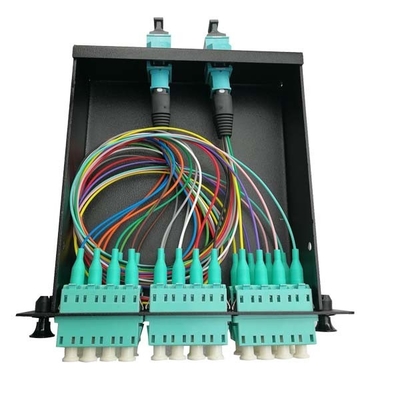 MPO/MTP - LC 12F Modułowa szafka na panel krosowy Obudowa światłowodowa 4u